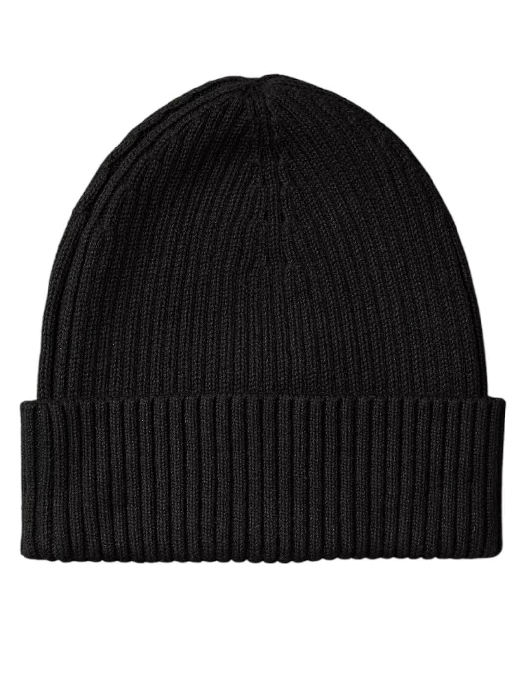 Gorro patch chunky rib cotton Calvin Klein