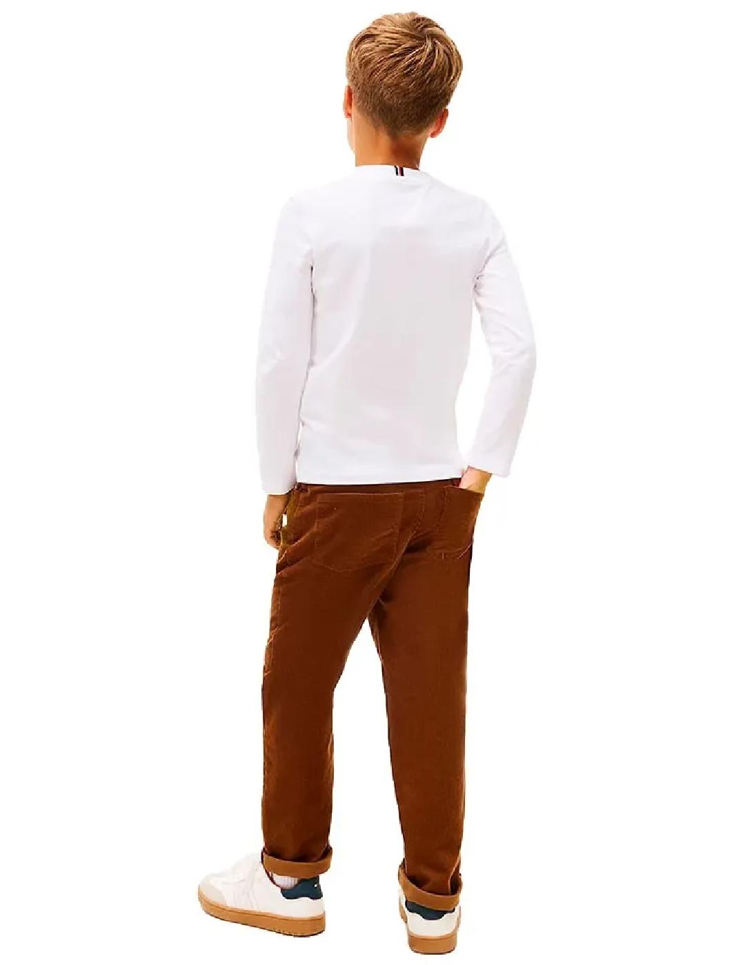 Camiseta Mini Corp White Tommy Hilfiger