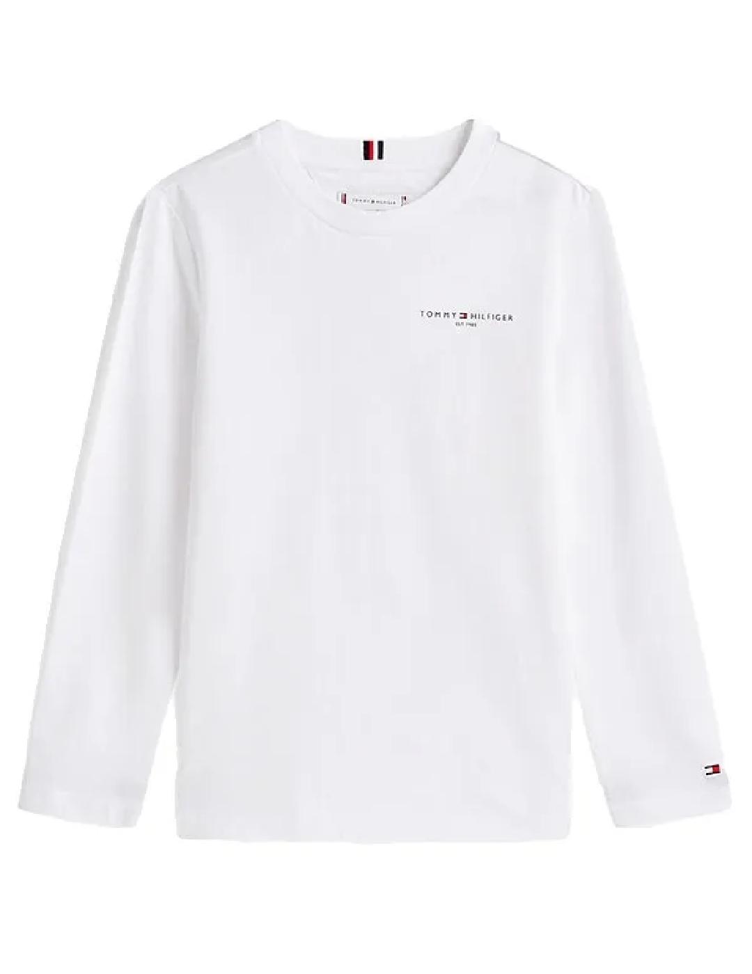 Camiseta Mini Corp White Tommy Hilfiger