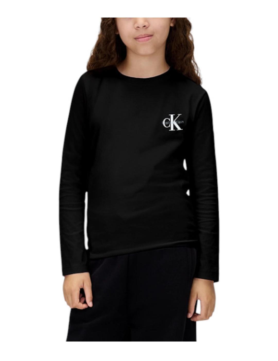 Camiseta Chest Monologo Calvin Klein