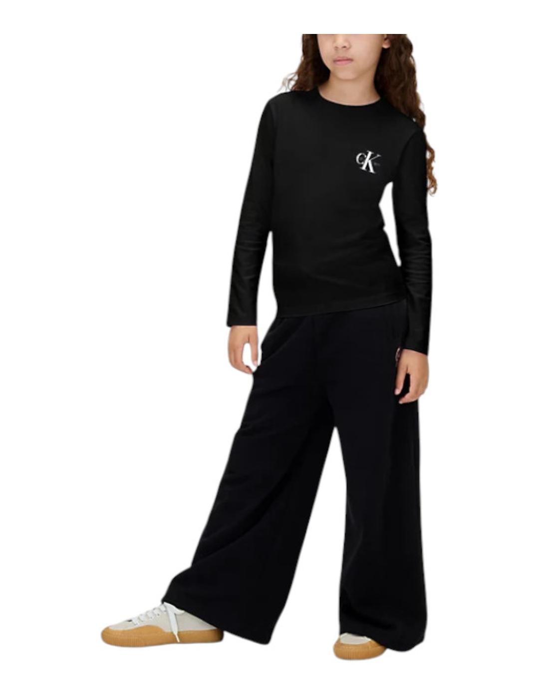 Camiseta Chest Monologo Calvin Klein