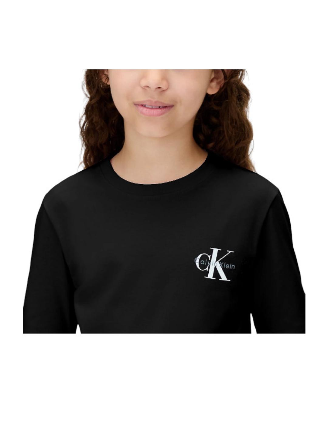 Camiseta Chest Monologo Calvin Klein