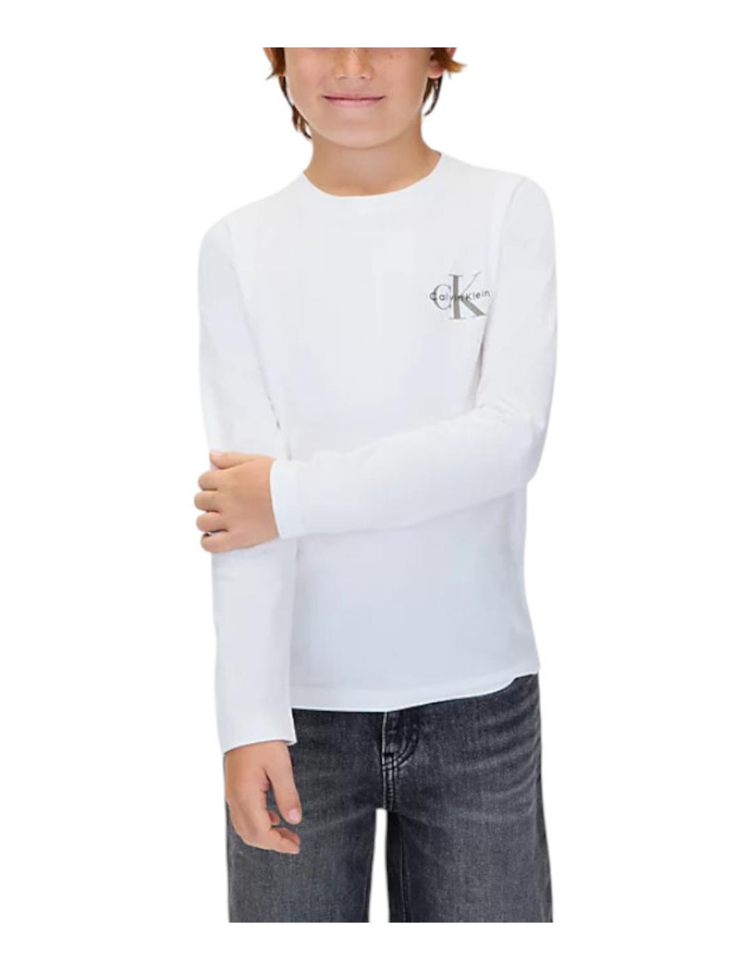 Camiseta Chest Monologo Calvin Klein