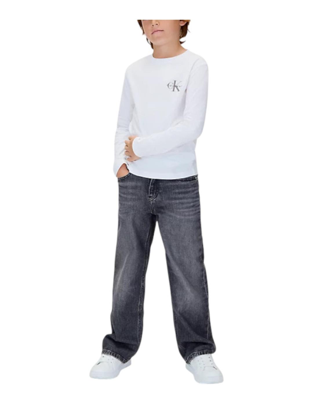 Camiseta Chest Monologo Calvin Klein