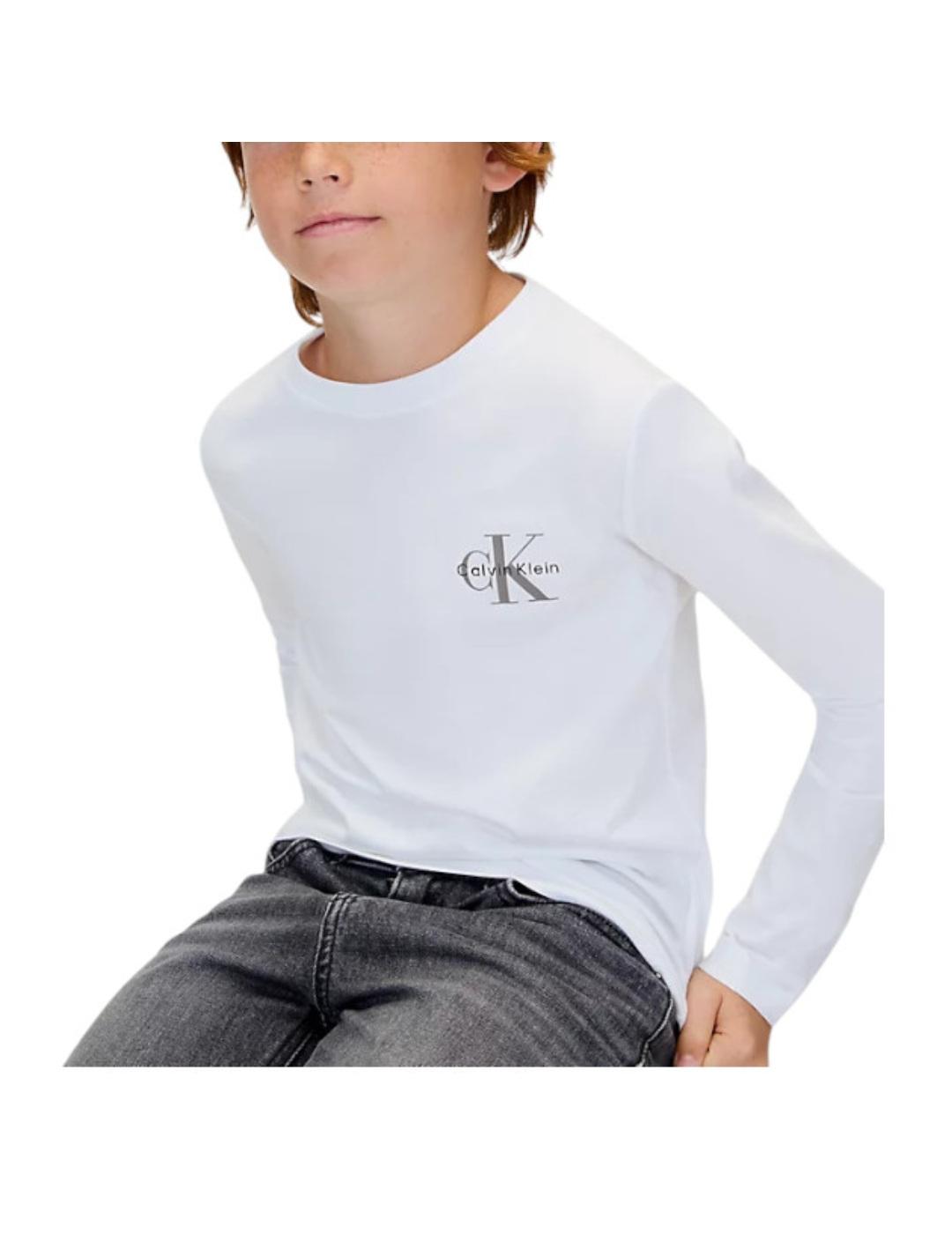 Camiseta Chest Monologo Calvin Klein