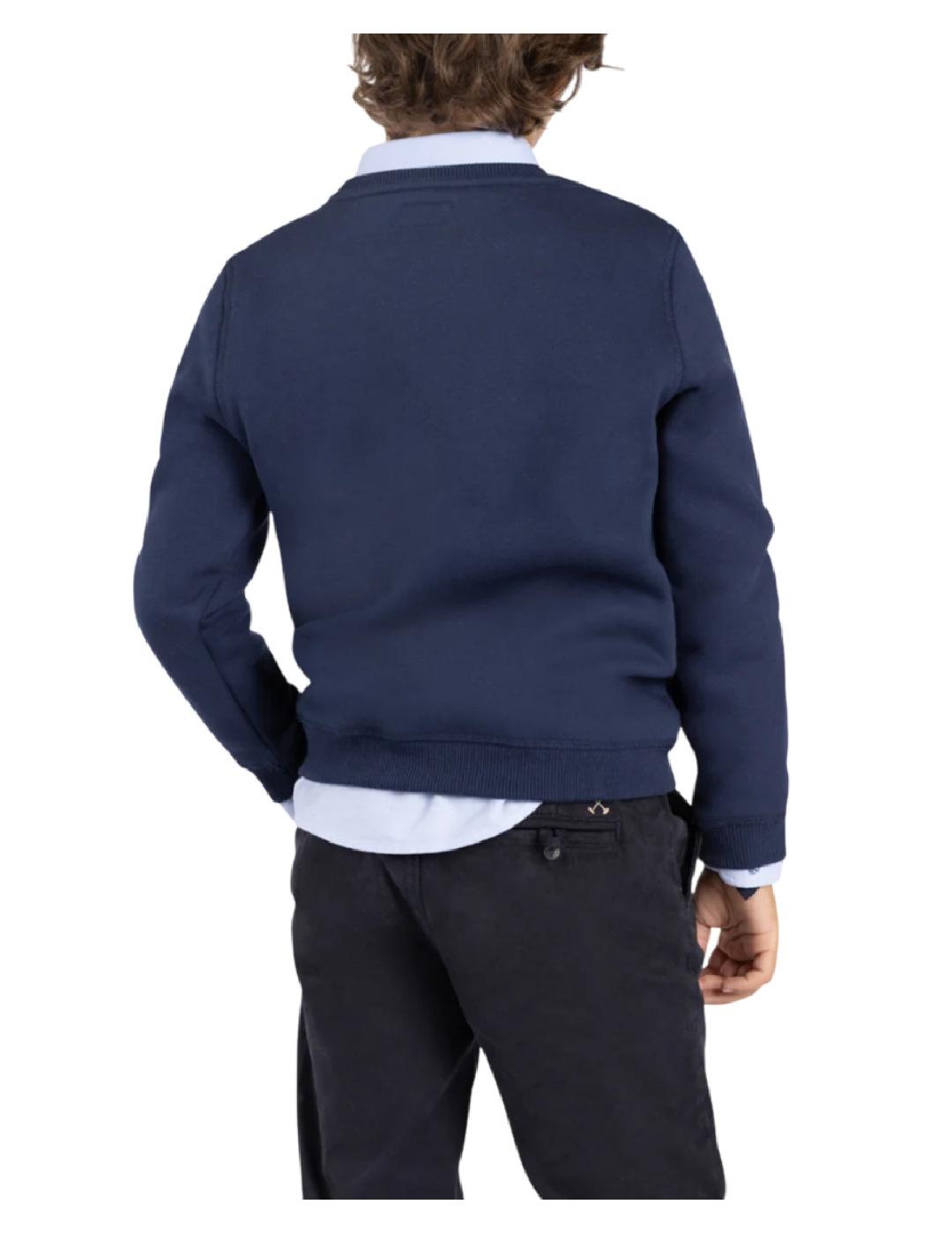 Sudadera New England Navy Harper&Neyer