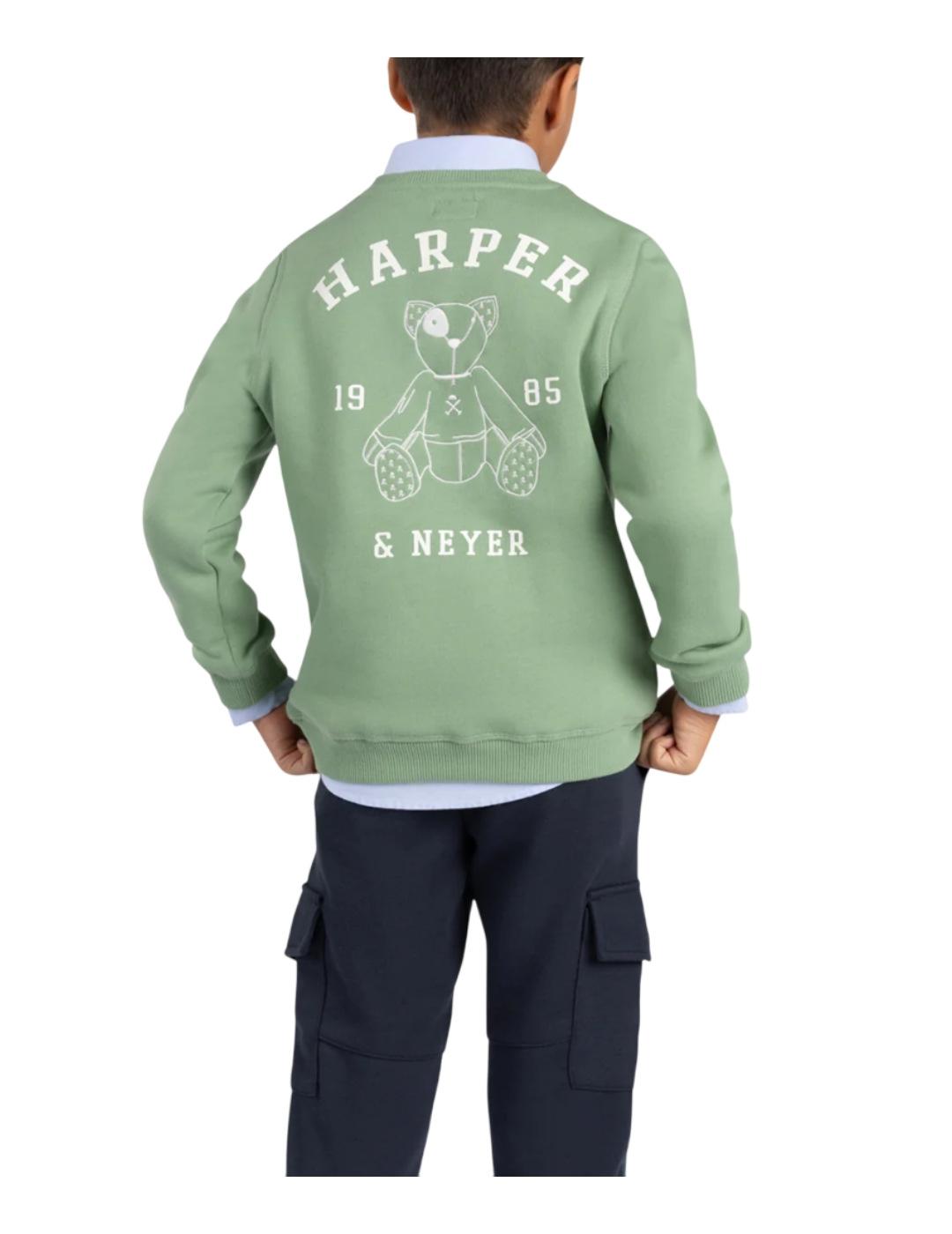 Sudadera Arthur Green Harper&Never