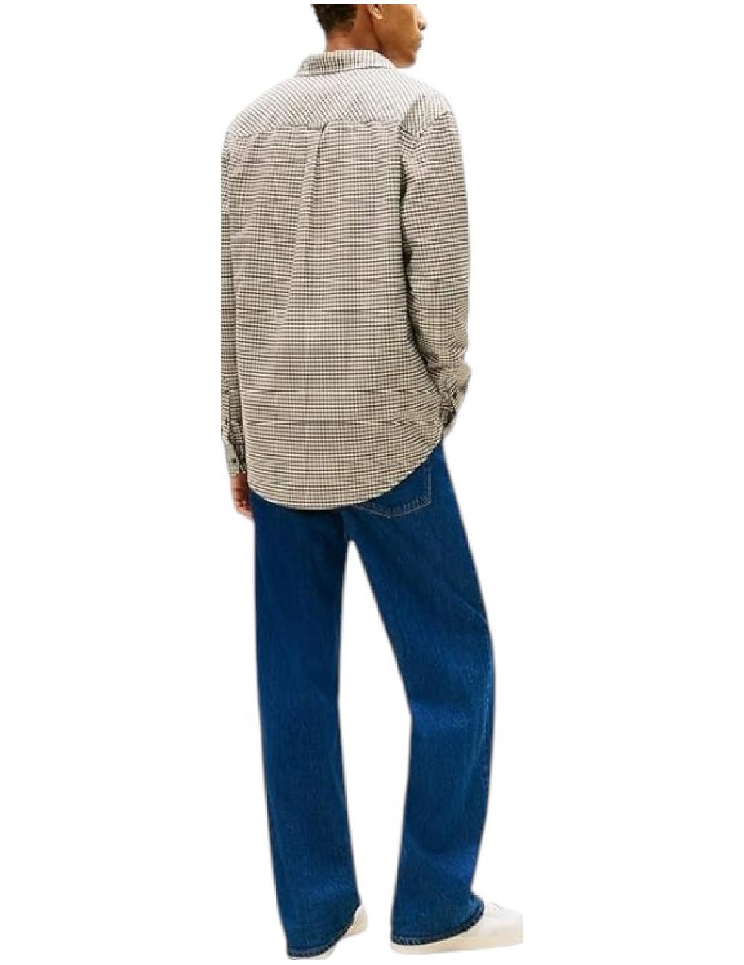 Camisa Reg Oxford Check Tommy Jeans