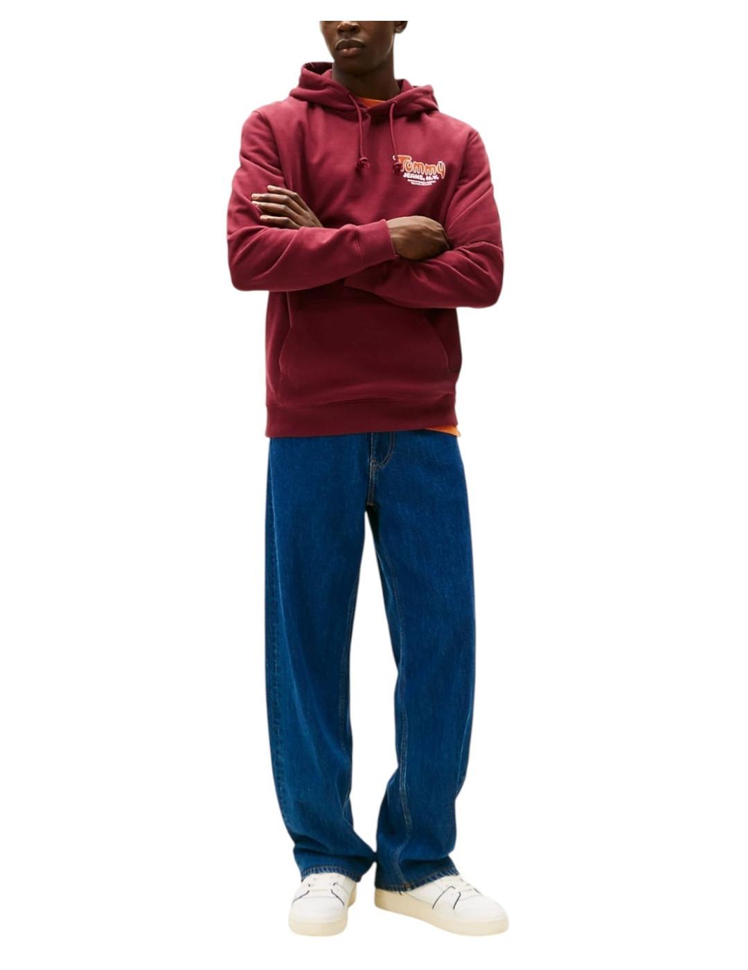Sudadera Reg Font Play Tommy Jeans