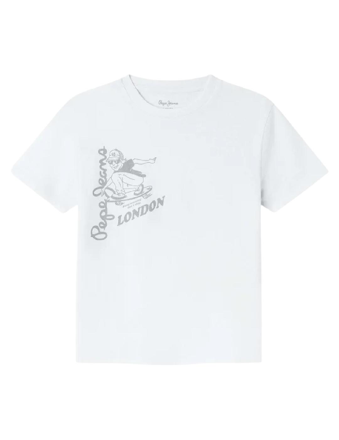 Camiseta Ellis White Pepe Jeans
