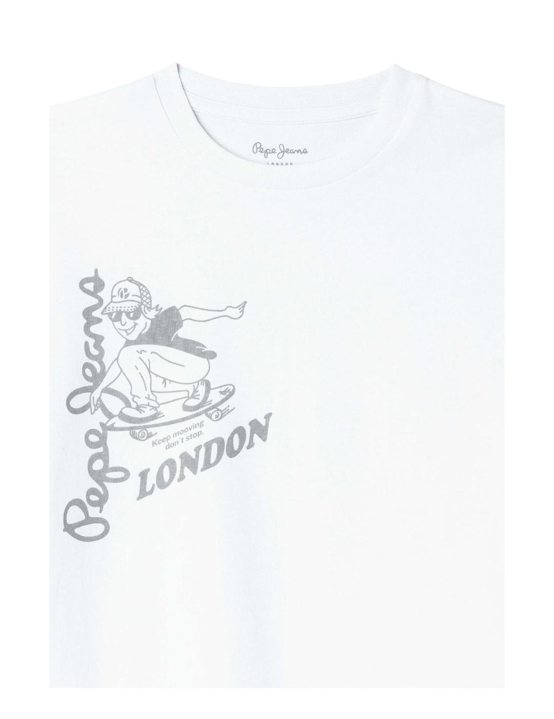 Camiseta Ellis White Pepe Jeans