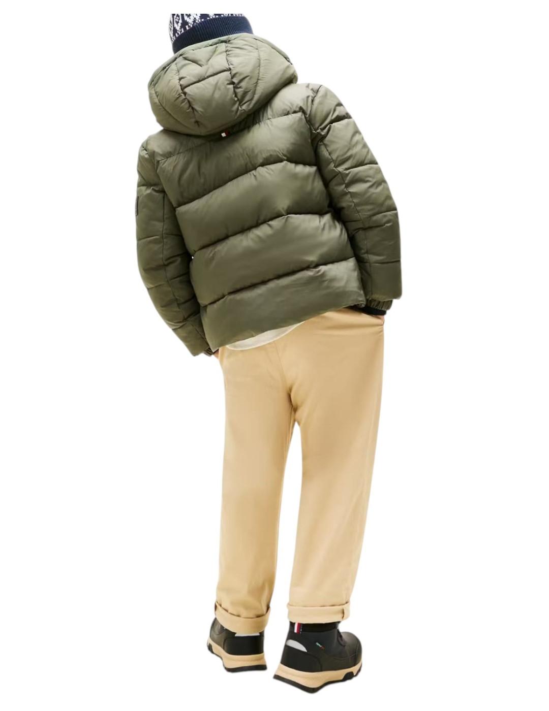 Chaqueta Matt and Shine Green Tommy Hilfiger