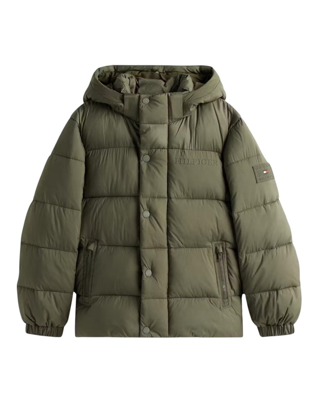 Chaqueta Matt and Shine Green Tommy Hilfiger