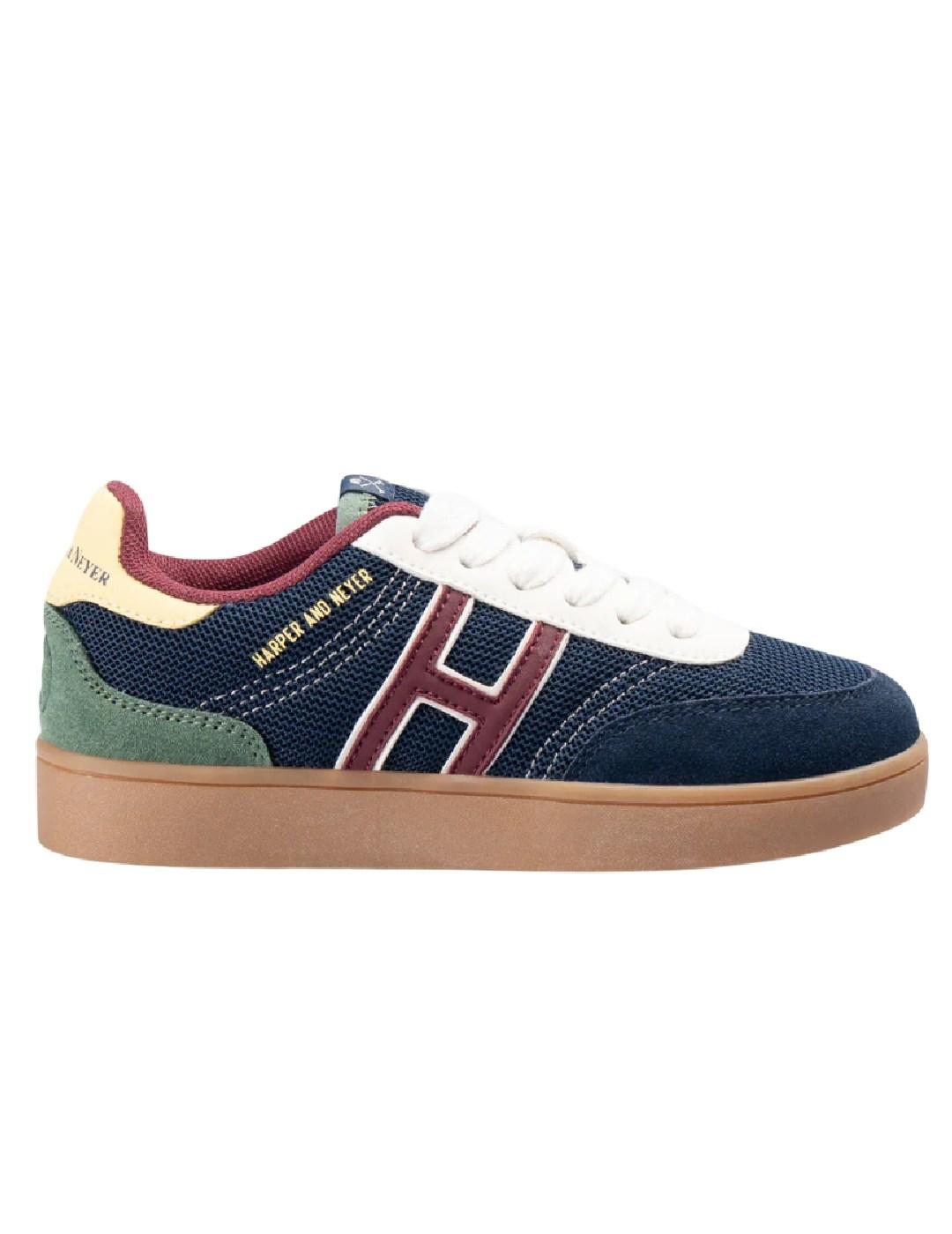 Zapatilla Hamptons Navy Harper&Neyer