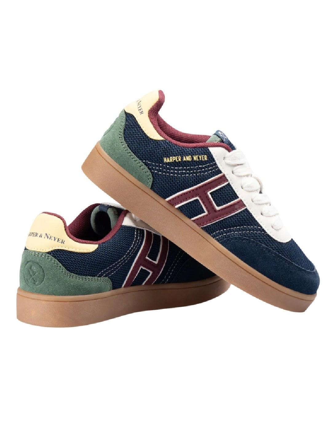 Zapatilla Hamptons Navy Harper&Neyer