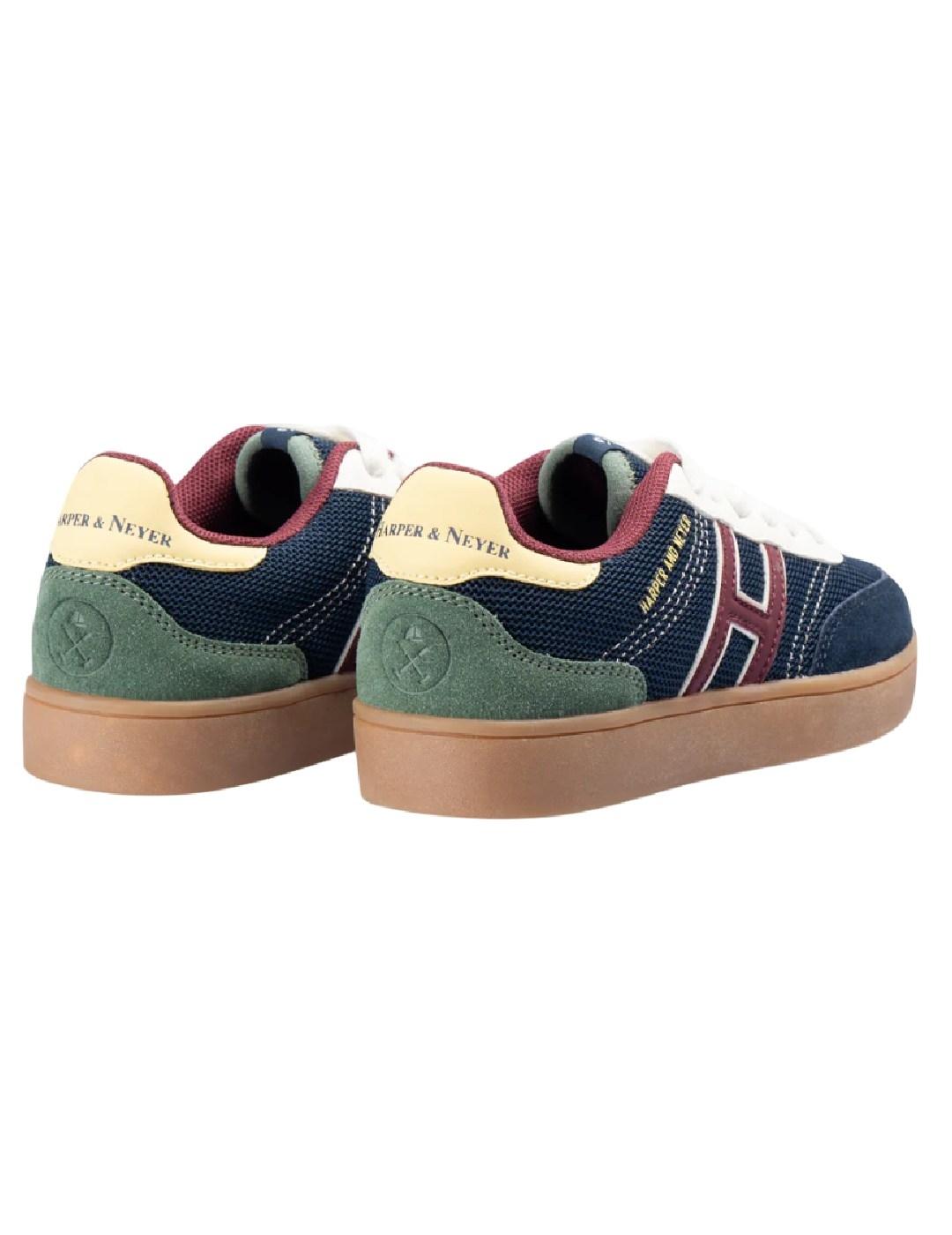 Zapatilla Hamptons Navy Harper&Neyer