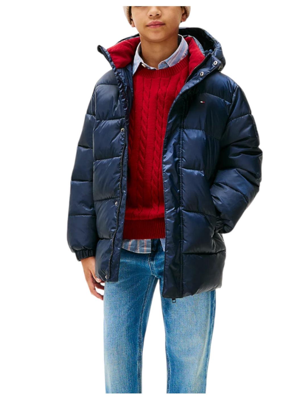 Chaqueta Essential Padded Navy Tommy Hilfiger