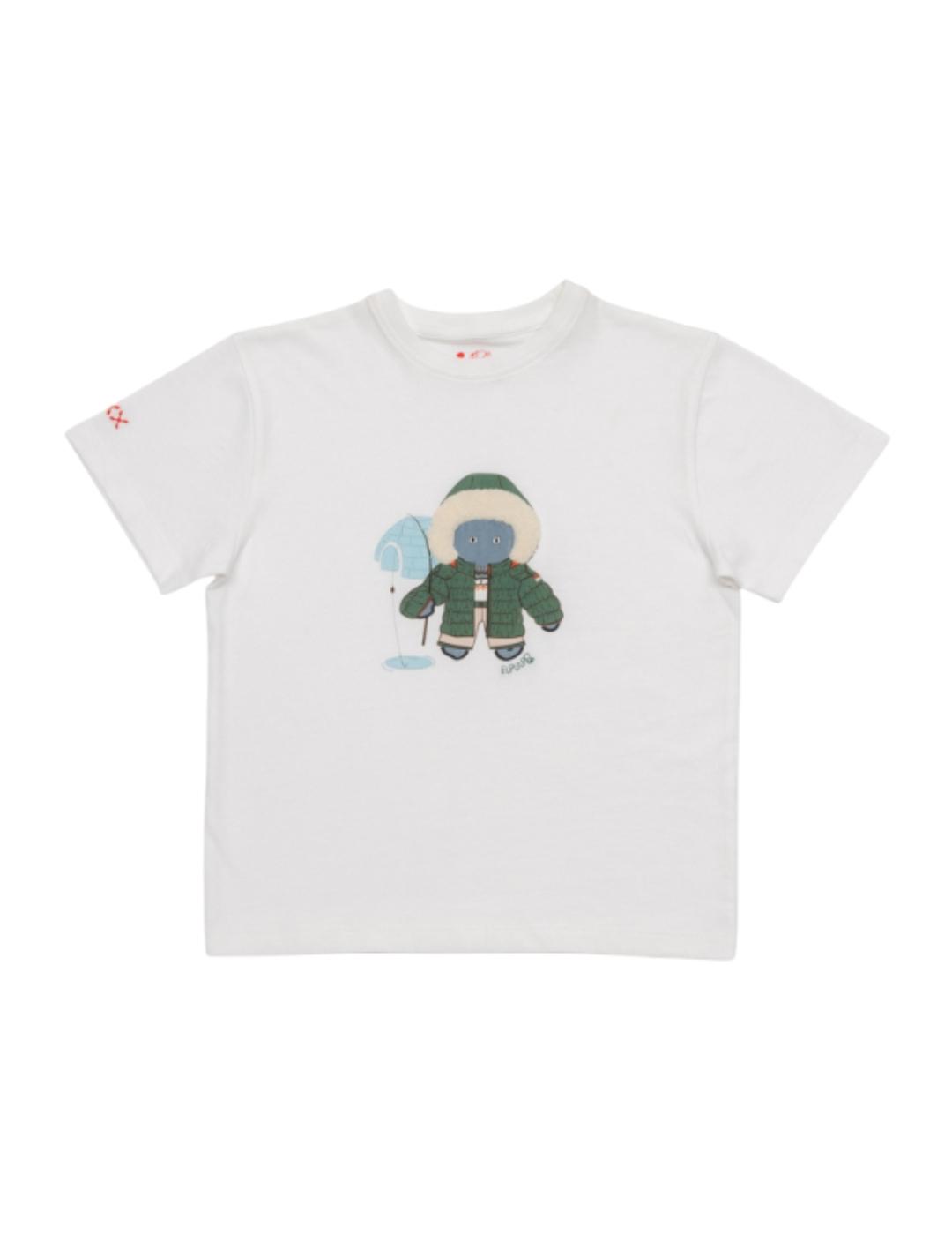 Camiseta Esquimal Blanco El Pulpo