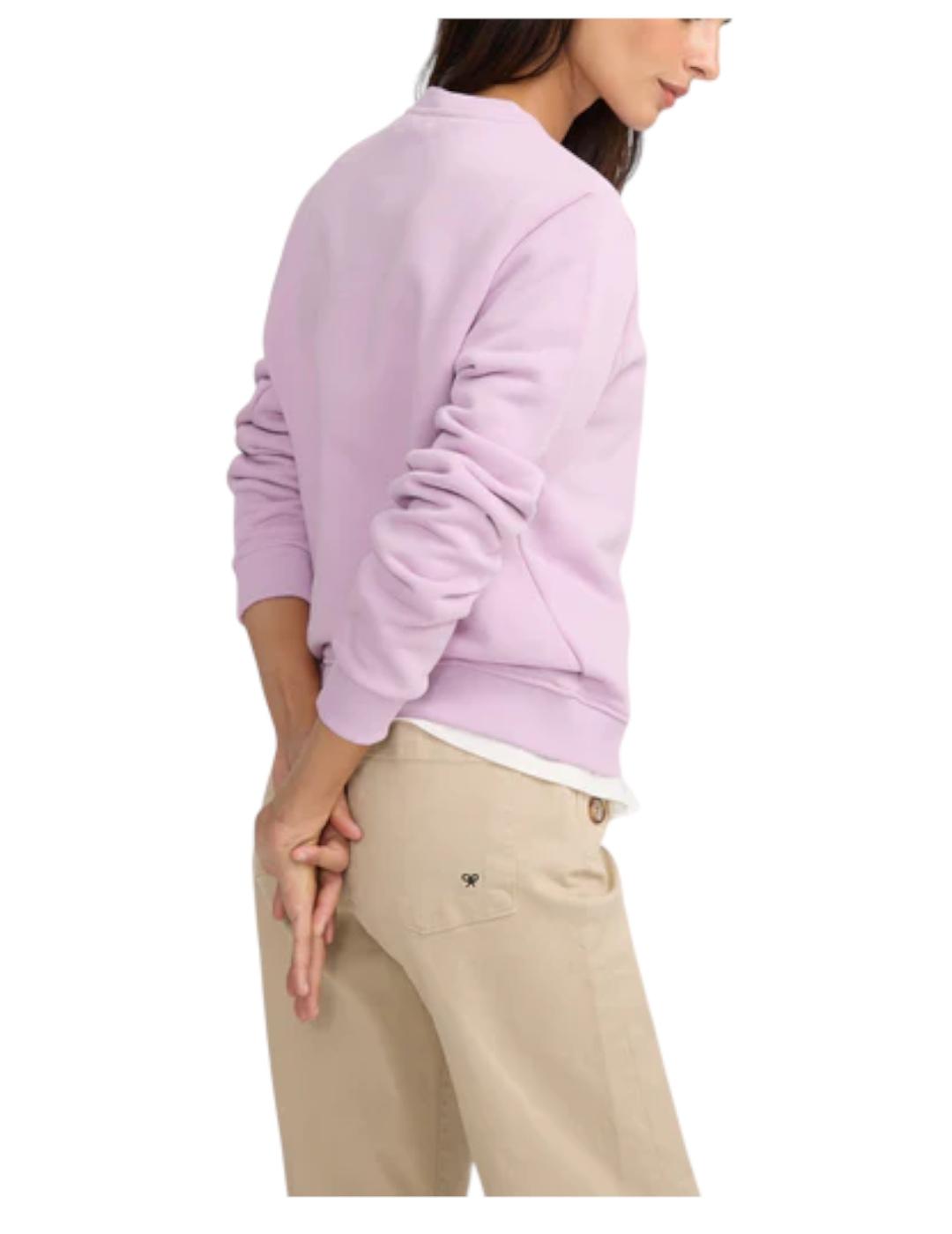 Sudadera Malva Silbon