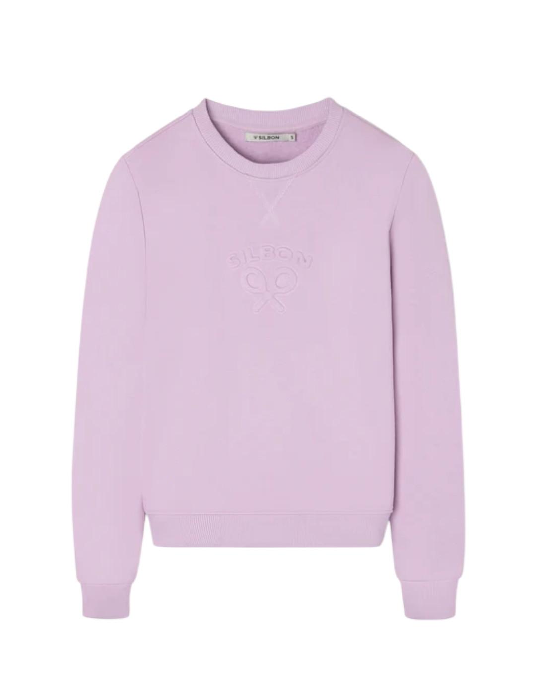 Sudadera Malva Silbon