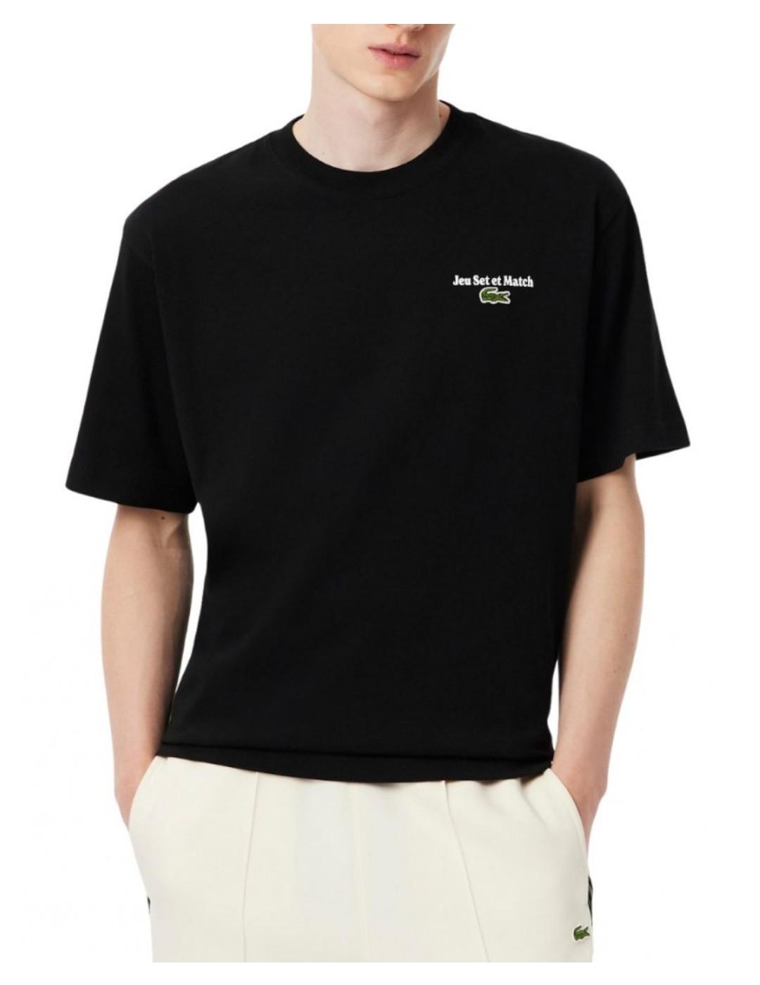 Camiseta Loose Fit Lacoste