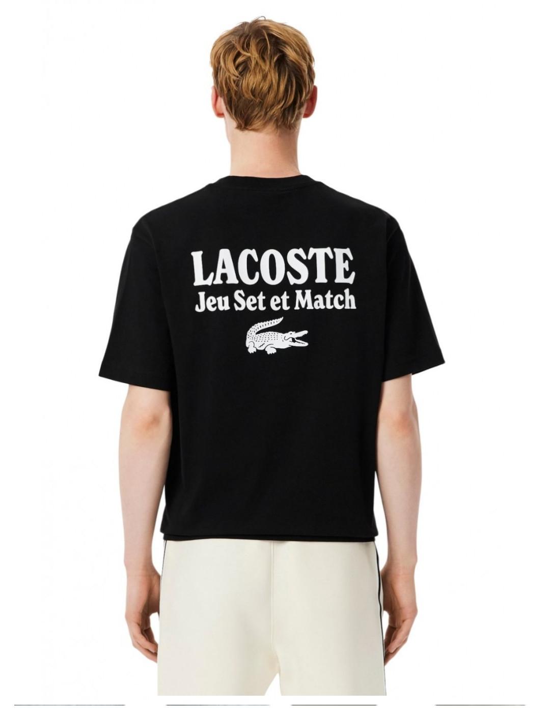 Camiseta Loose Fit Lacoste