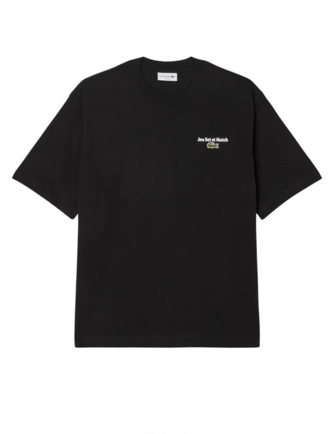 Camiseta Loose Fit Lacoste