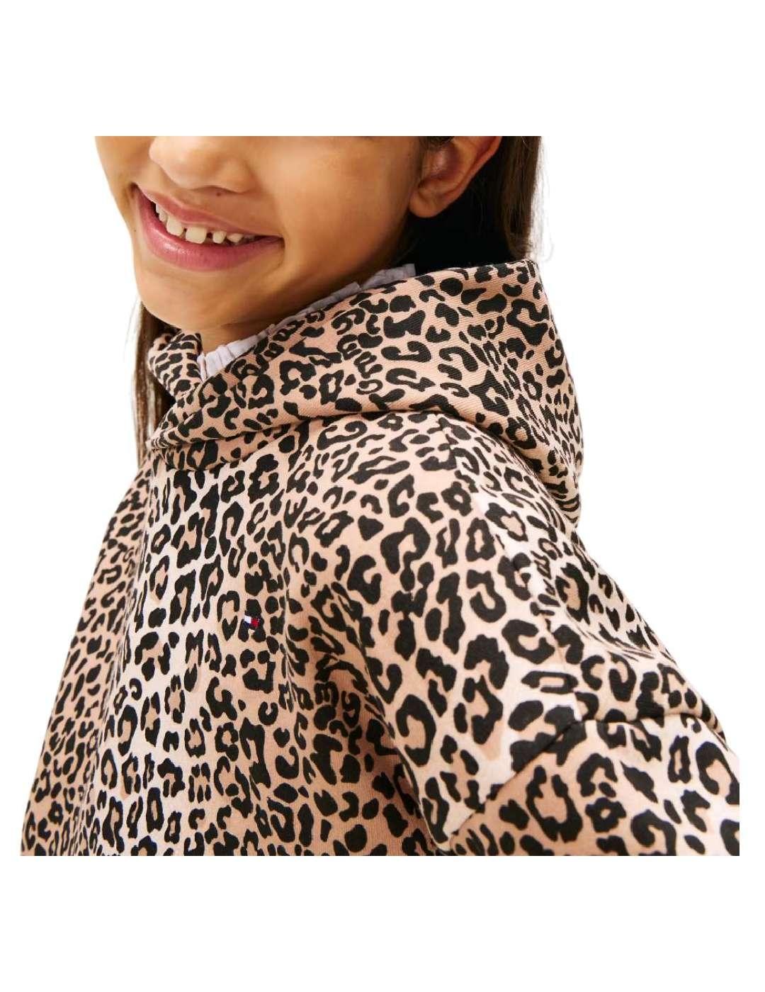 Sudadera Leopard Tommy Hilfiger