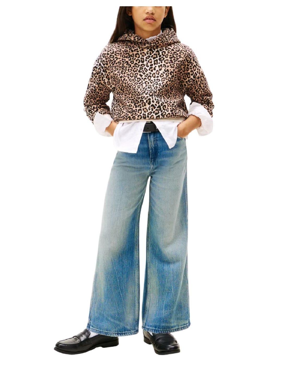 Sudadera Leopard Tommy Hilfiger