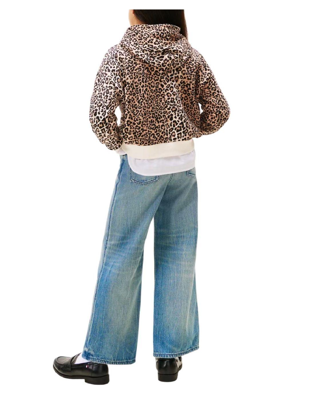 Sudadera Leopard Tommy Hilfiger