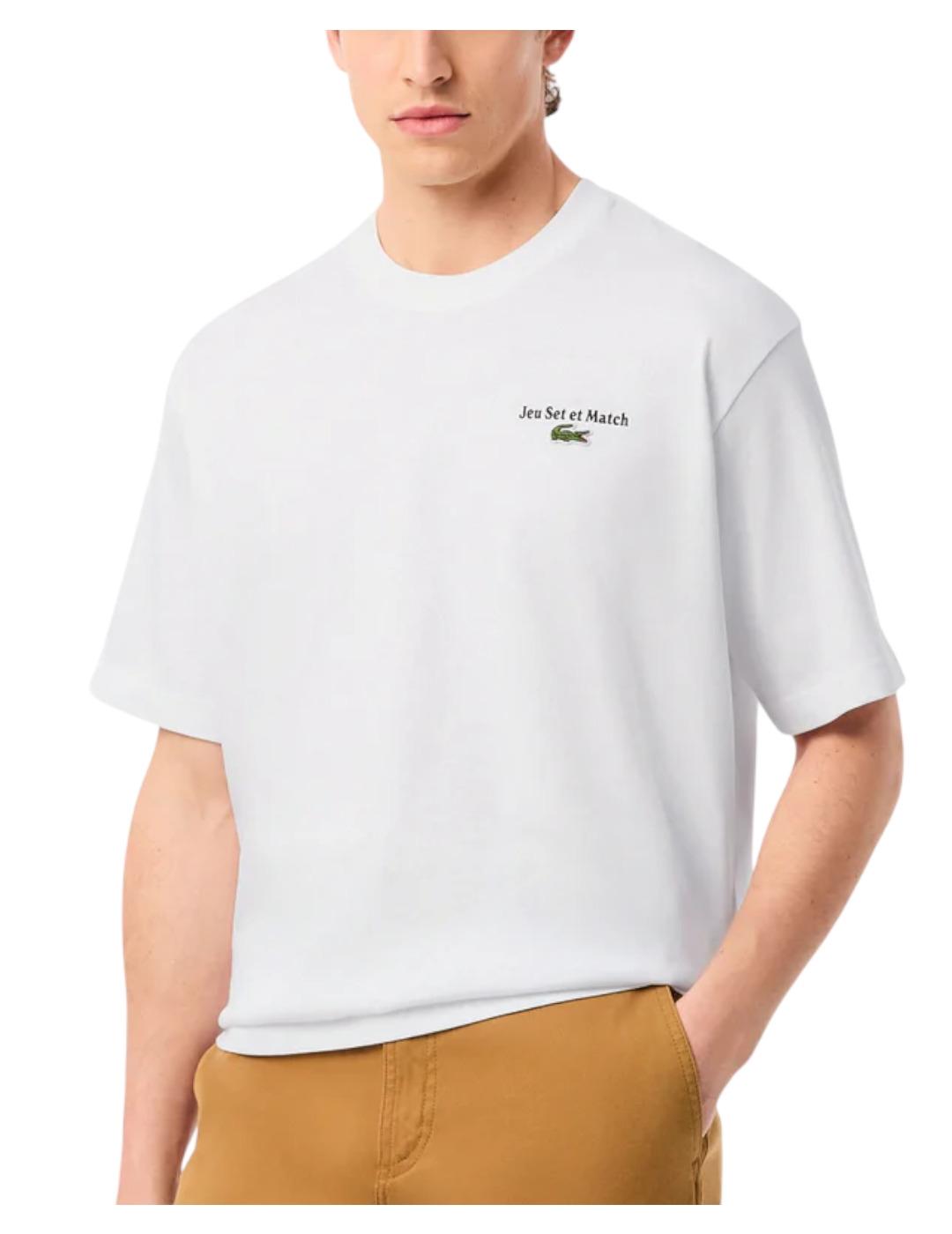 Camiseta Loose Fit Lacoste