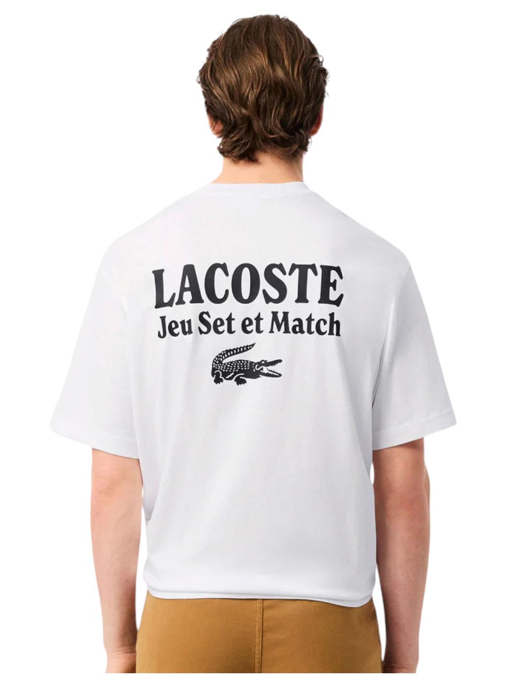 Camiseta Loose Fit Lacoste
