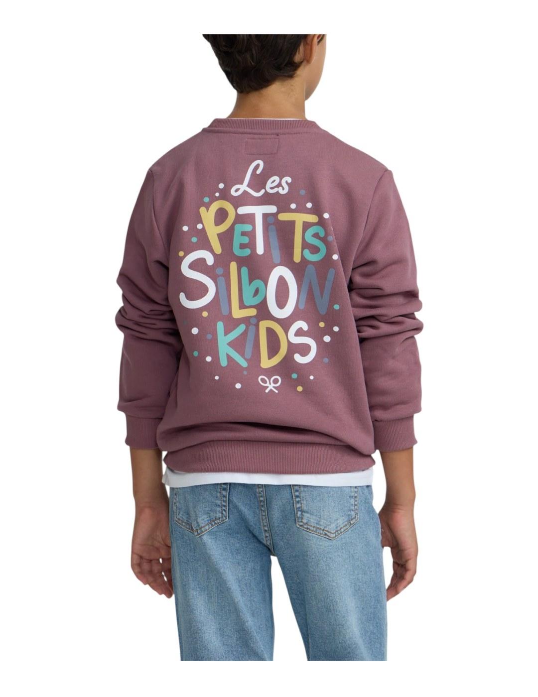 Sudadera Petits Burdeos Silbon