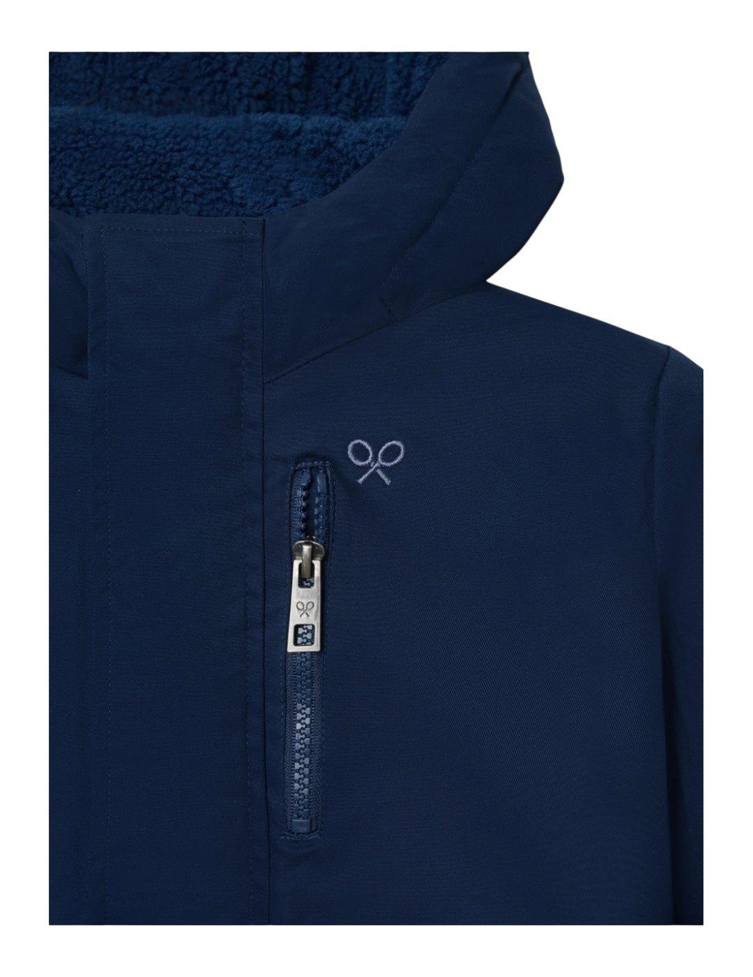 Chaqueta Capucha Bolsillos Silbon