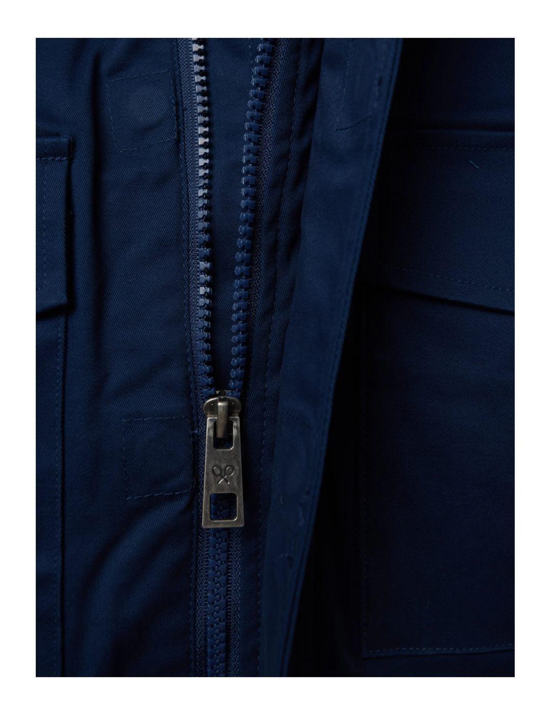 Chaqueta Capucha Bolsillos Silbon