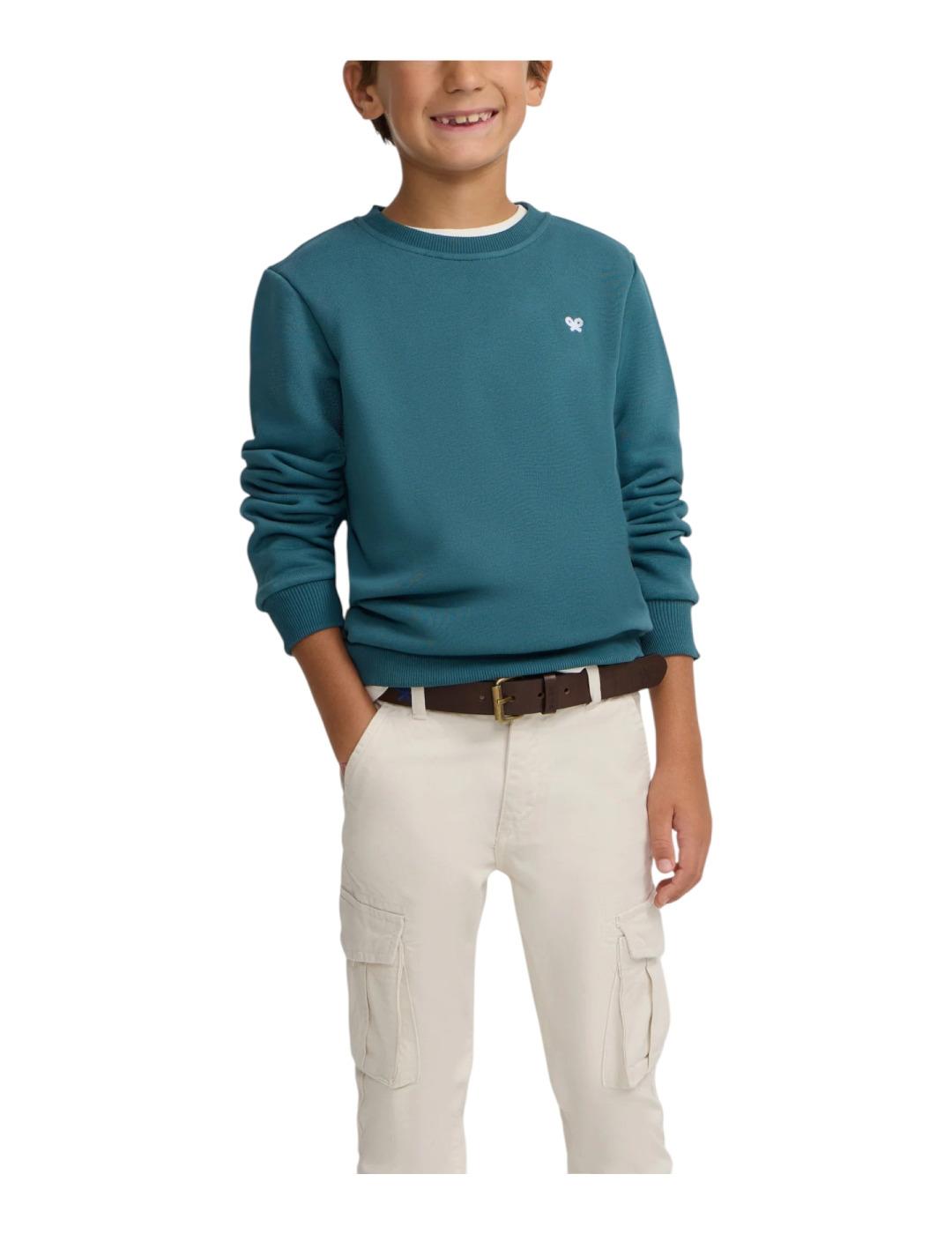 Sudadera Petits Verde Silbon