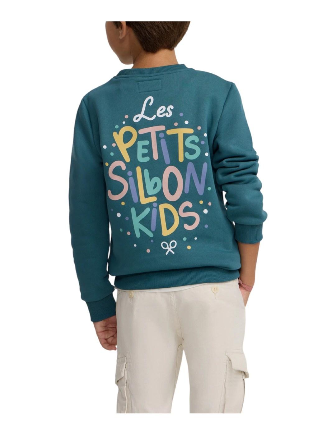 Sudadera Petits Verde Silbon
