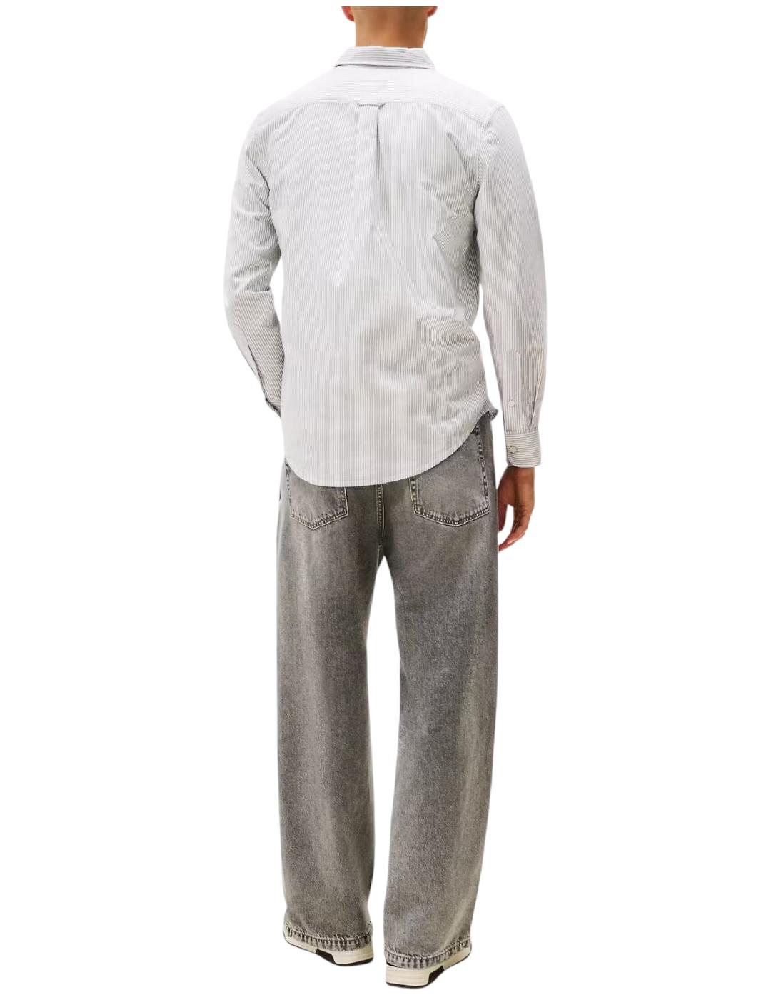 Camisa Tjm Slim Stripe Tommy Jeans