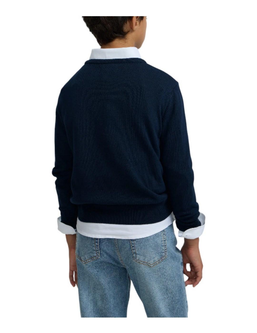 Jersey Dog Azul Silbon