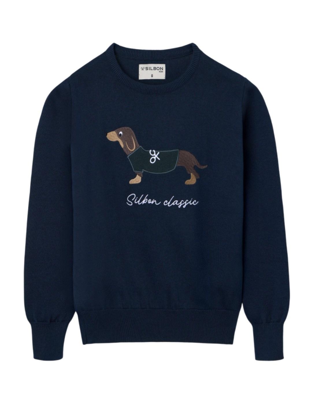 Jersey Dog Azul Silbon