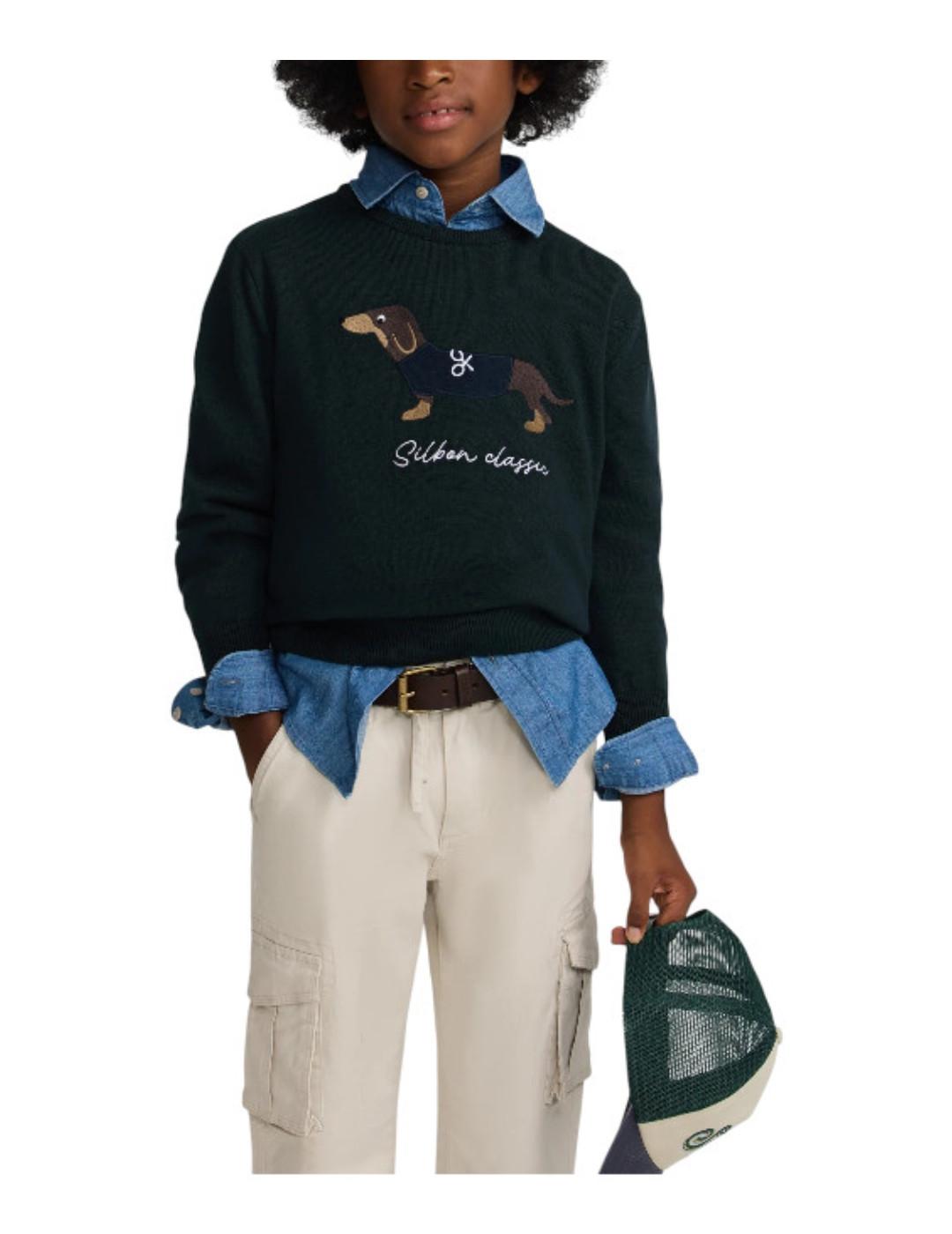 Jersey Dog Verde Silbon