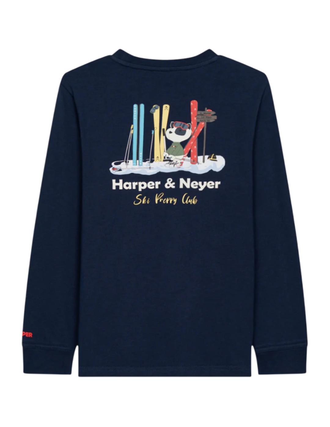 Camiseta Snowdrift Azul Harper&Neyer