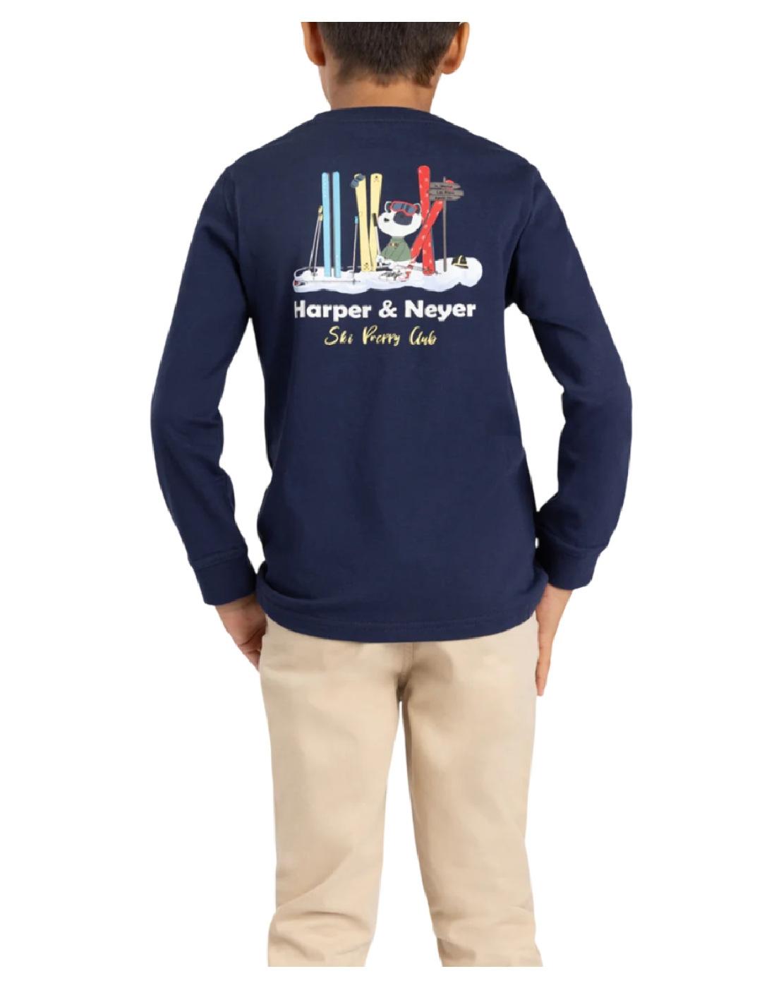 Camiseta Snowdrift Azul Harper&Neyer