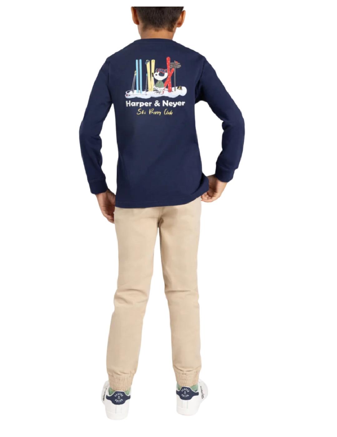 Camiseta Snowdrift Azul Harper&Neyer