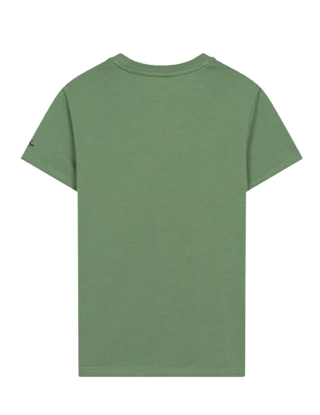 Camiseta Retro Verde Harper&Neyer