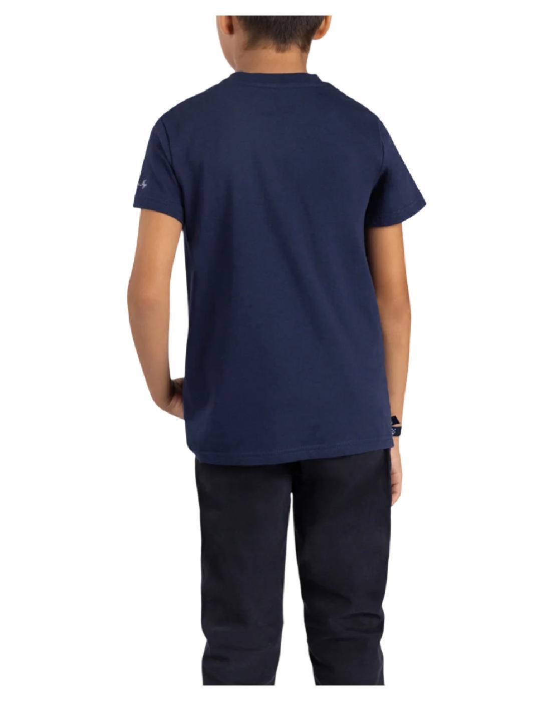 Camiseta Retro Azul Harper&Neyer