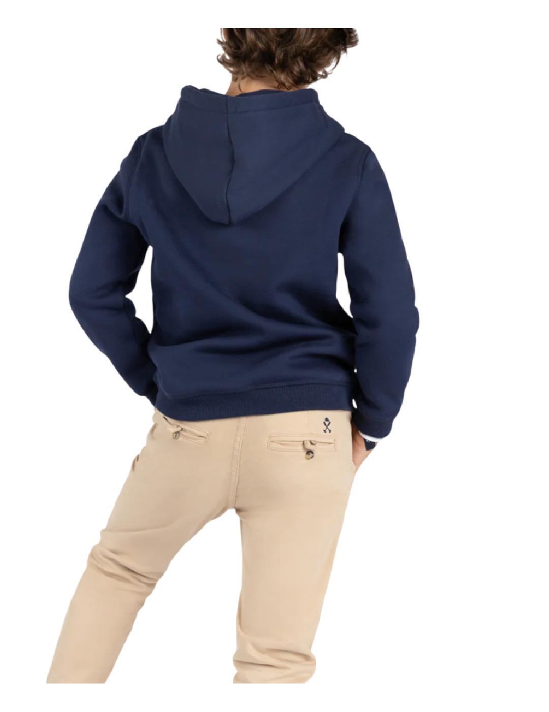 Sudadera Retro Azul Harper&Neyer