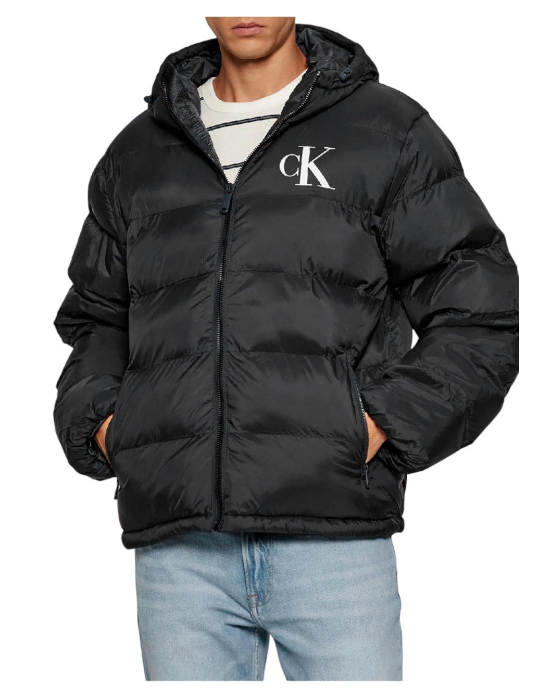 Chaqueta Ls Nylon Monogram Calvin Klein