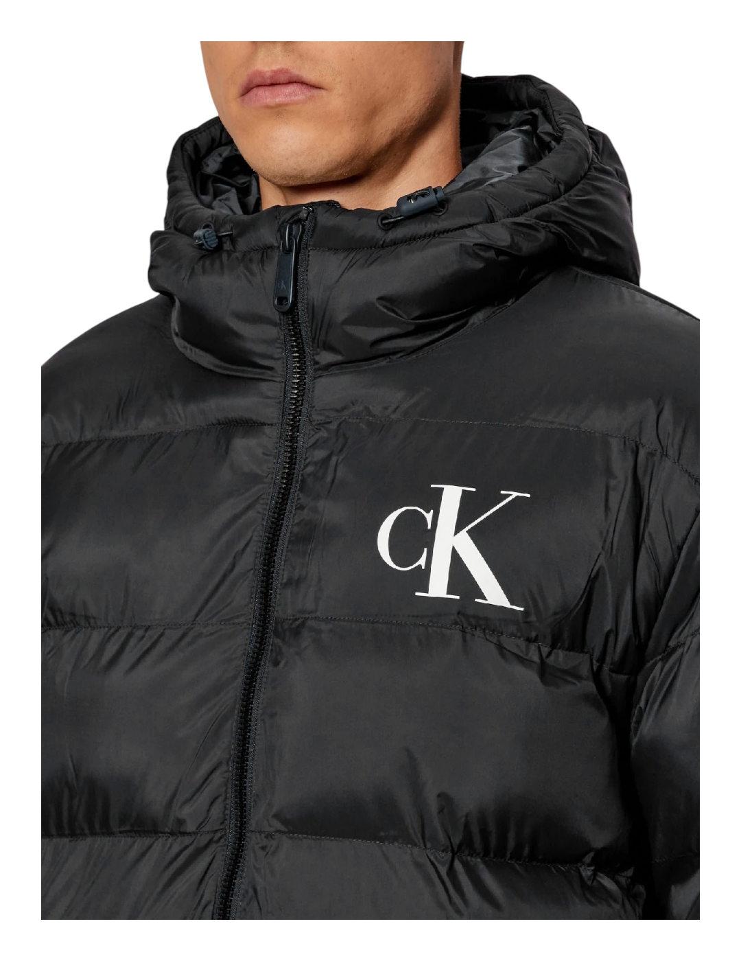 Chaqueta Ls Nylon Monogram Calvin Klein