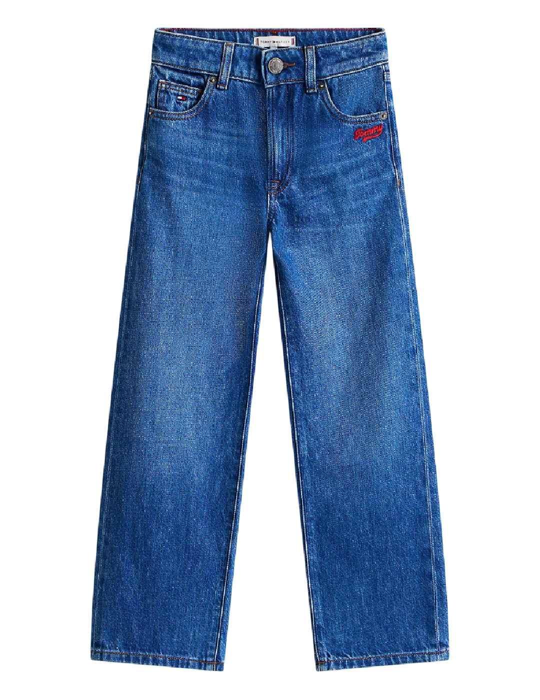 Pantalón Dark Wash Tommy Hilfiger